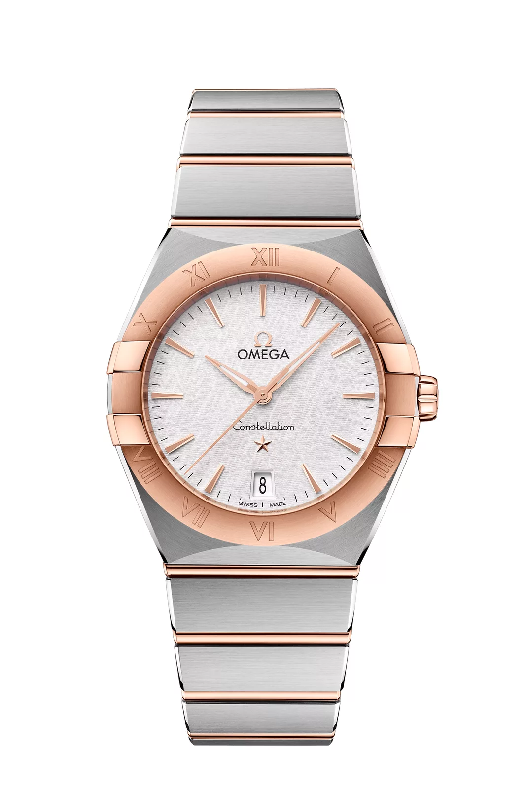 Qadın qol saatı Omega Constellation, polad ‑ sedna™ qızılı, 36 mm — 13120366002001