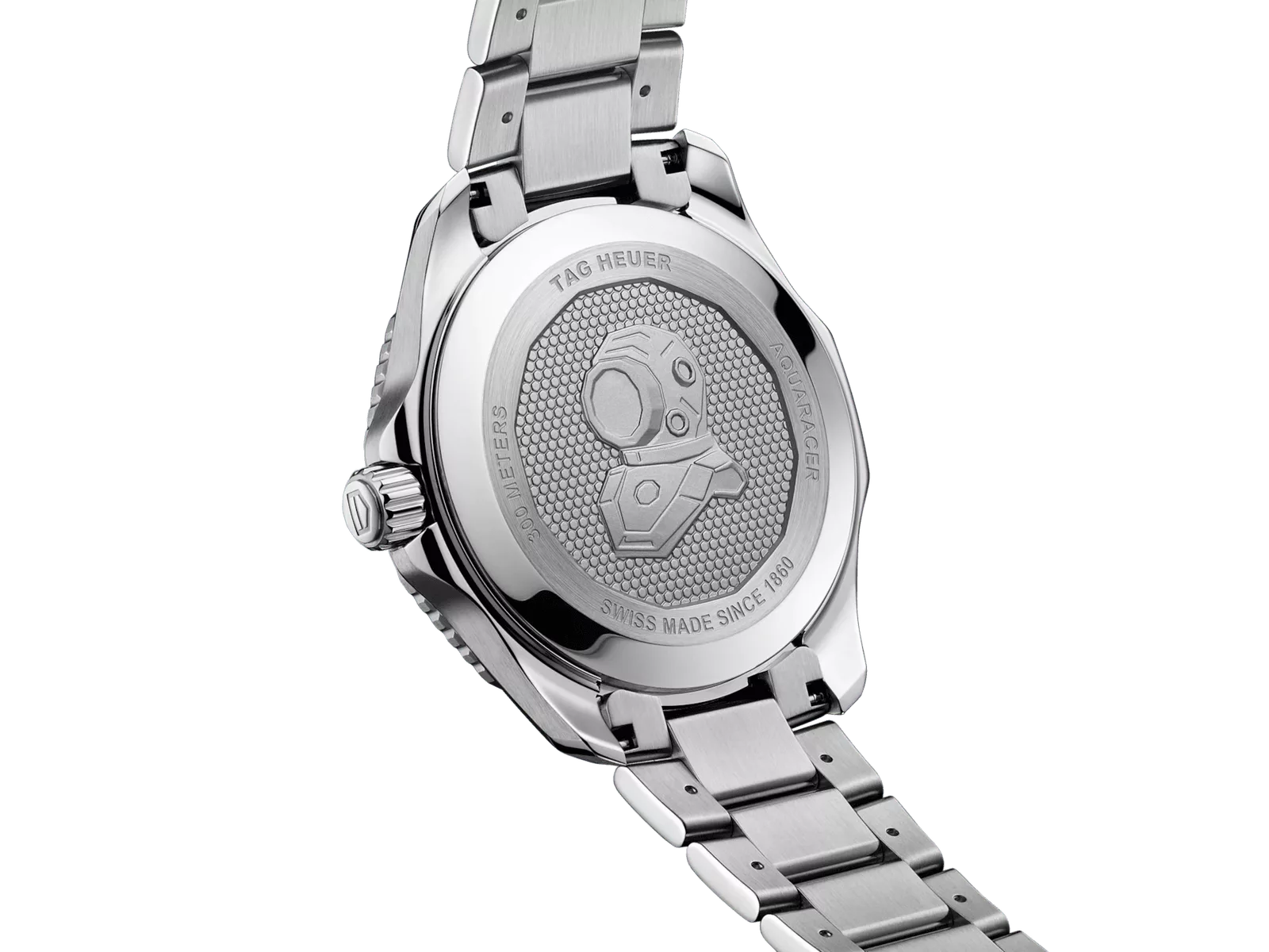 Kişi qol saatı TAG Heuer Aquaracer, donuq/cilalanmış polad, 43 mm — WBP201CBA0632 - Image 3