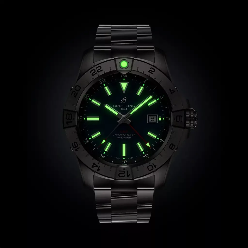 Kişi qol saatı Breitling Avenger, paslanmayan polad, 44 mm — A32320101C1A1 - Image 6