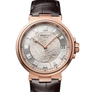 Kişi qol saatı Breguet Marine, çəhrayı qızıl, 40 mm — 5517BR129ZU