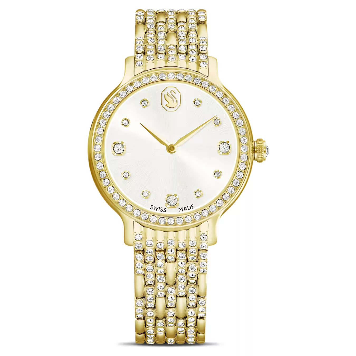 Qadın qol saatı Swarovski, paslanmayan polad, 31 mm — 5718169