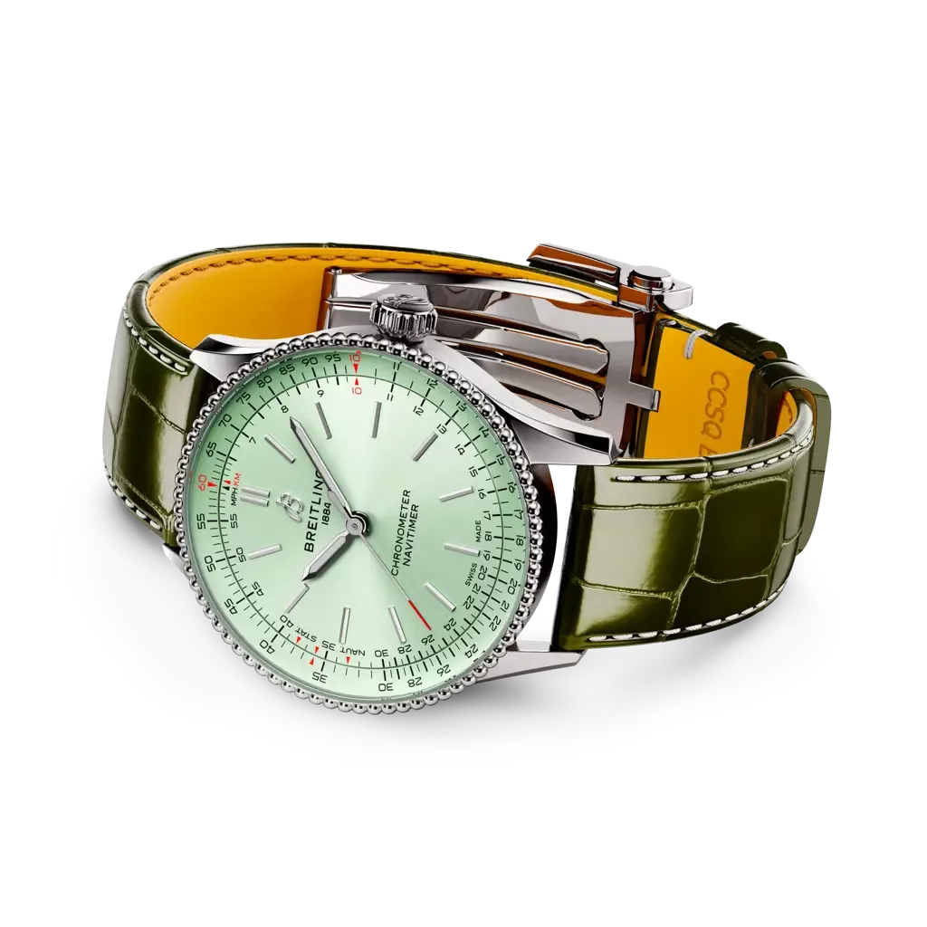 Qadın qol saatı Breitling Navitimer, paslanmayan polad, 36 mm — A17327361L1P1 - Image 3