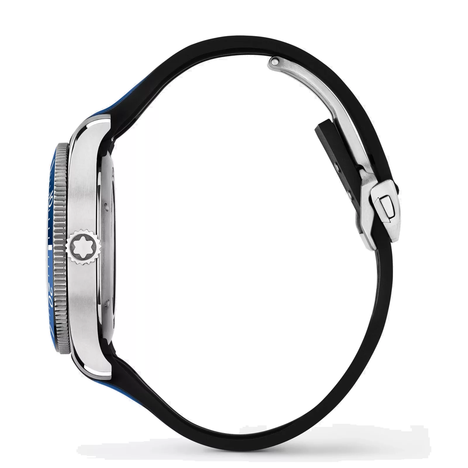 Kişi qol saatı Montblanc Iced sea, paslanmayan polad, 41 mm — 129370 - Image 3