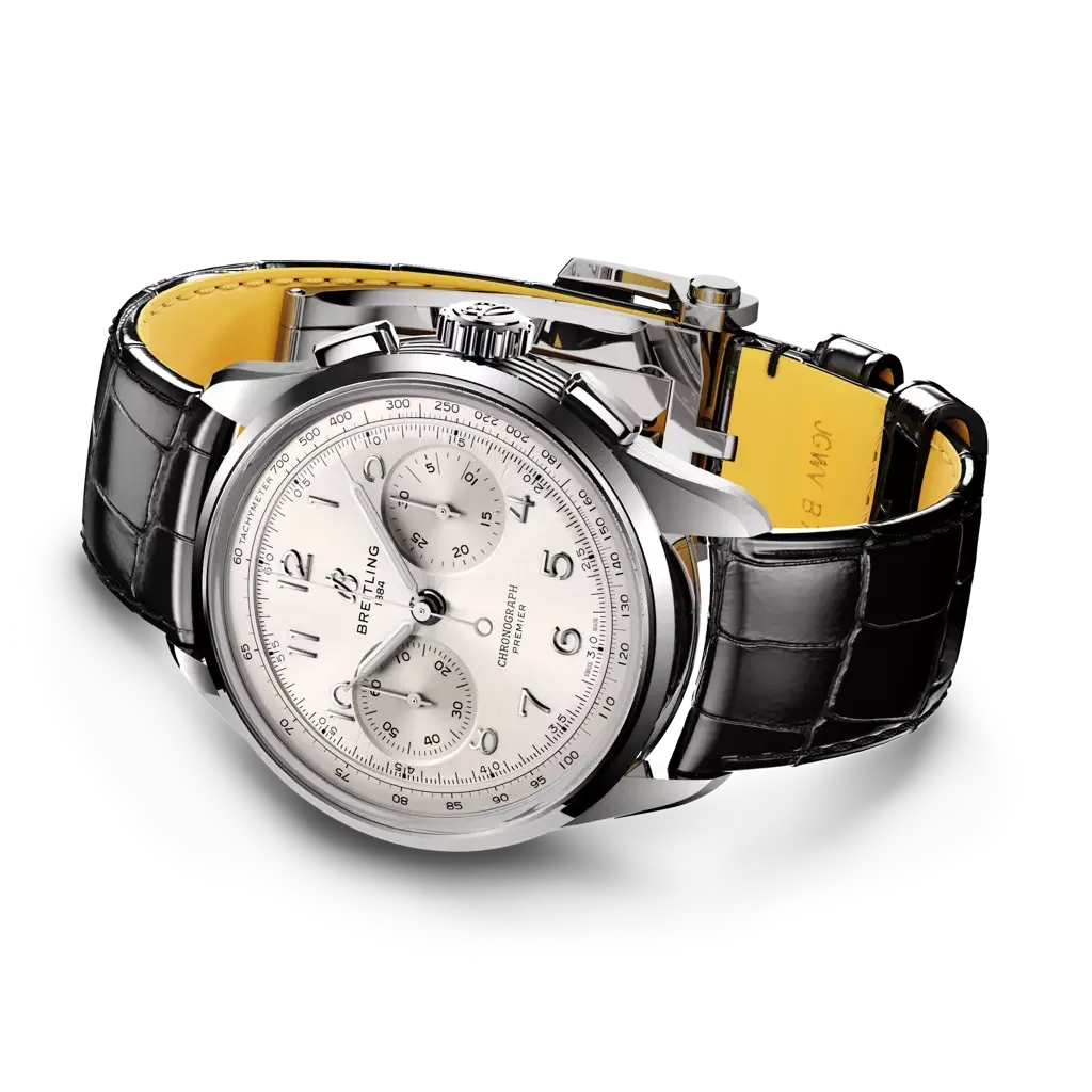 Kişi qol saatı Breitling Premier, paslanmayan polad, 40 mm — AB0930371G1P1 - Image 3