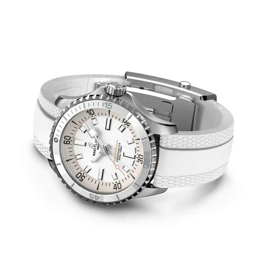 Qadın qol saatı Breitling Superocean, paslanmayan polad, 36 mm — A17377211A1A1 - Image 3