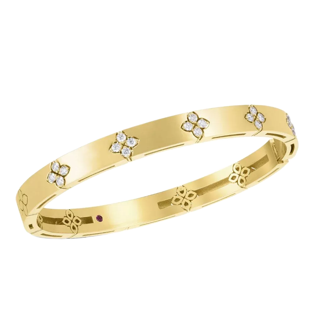 Bilərzik Roberto Coin Love in Verona, sarı qızıl, brilyant — ADR888BA201102Y