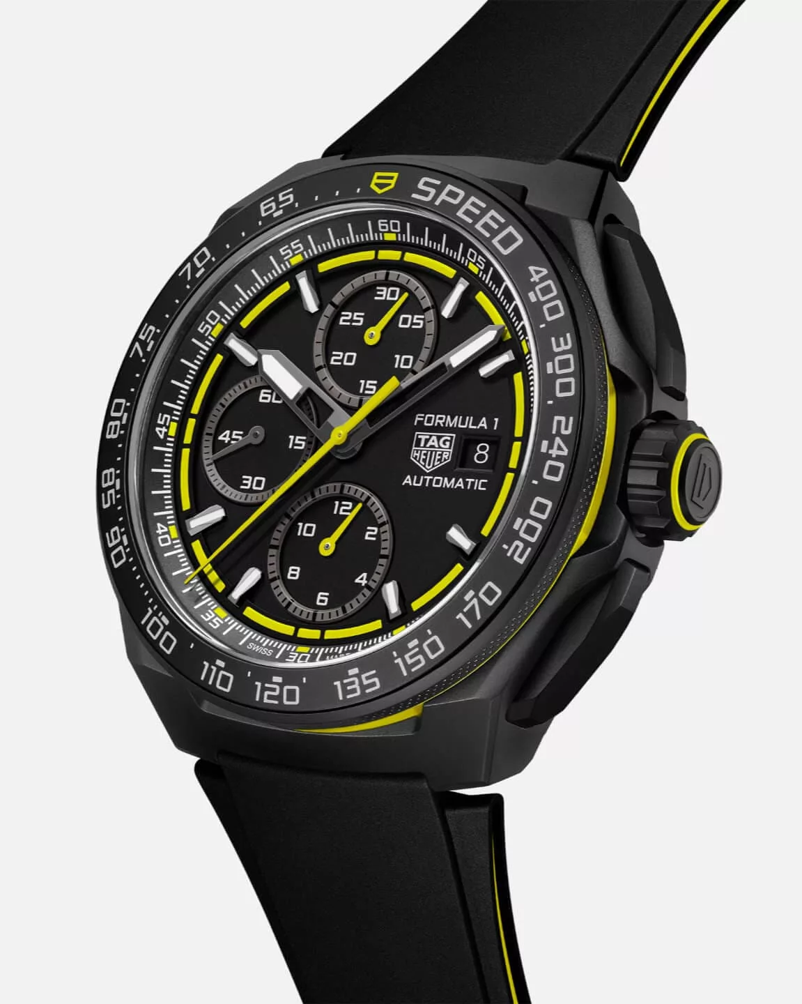 Kişi qol saatı TAG Heuer Formula 1, qumlanmış səthə malik dlc örtüklü titan, 44 mm — CBZ2086FT8098