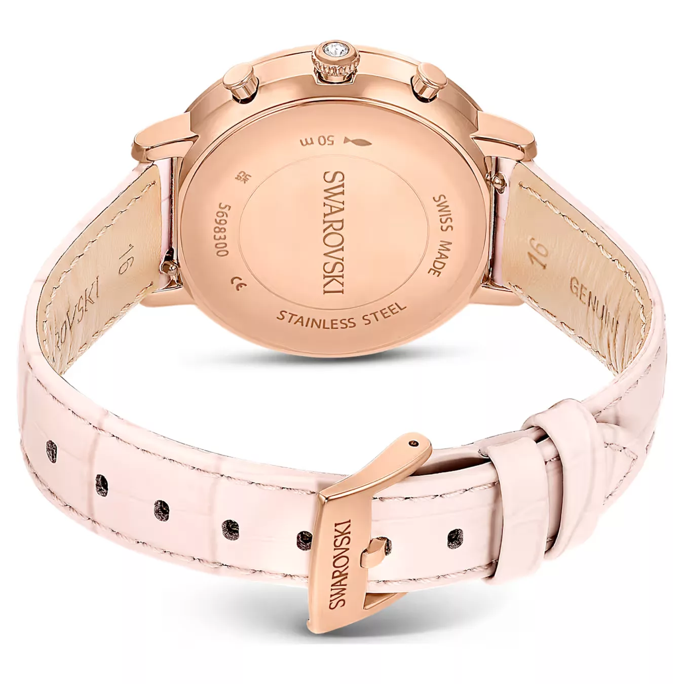 Qadın qol saatı Swarovski, paslanmayan polad, 36 mm — 5698300 - Image 3