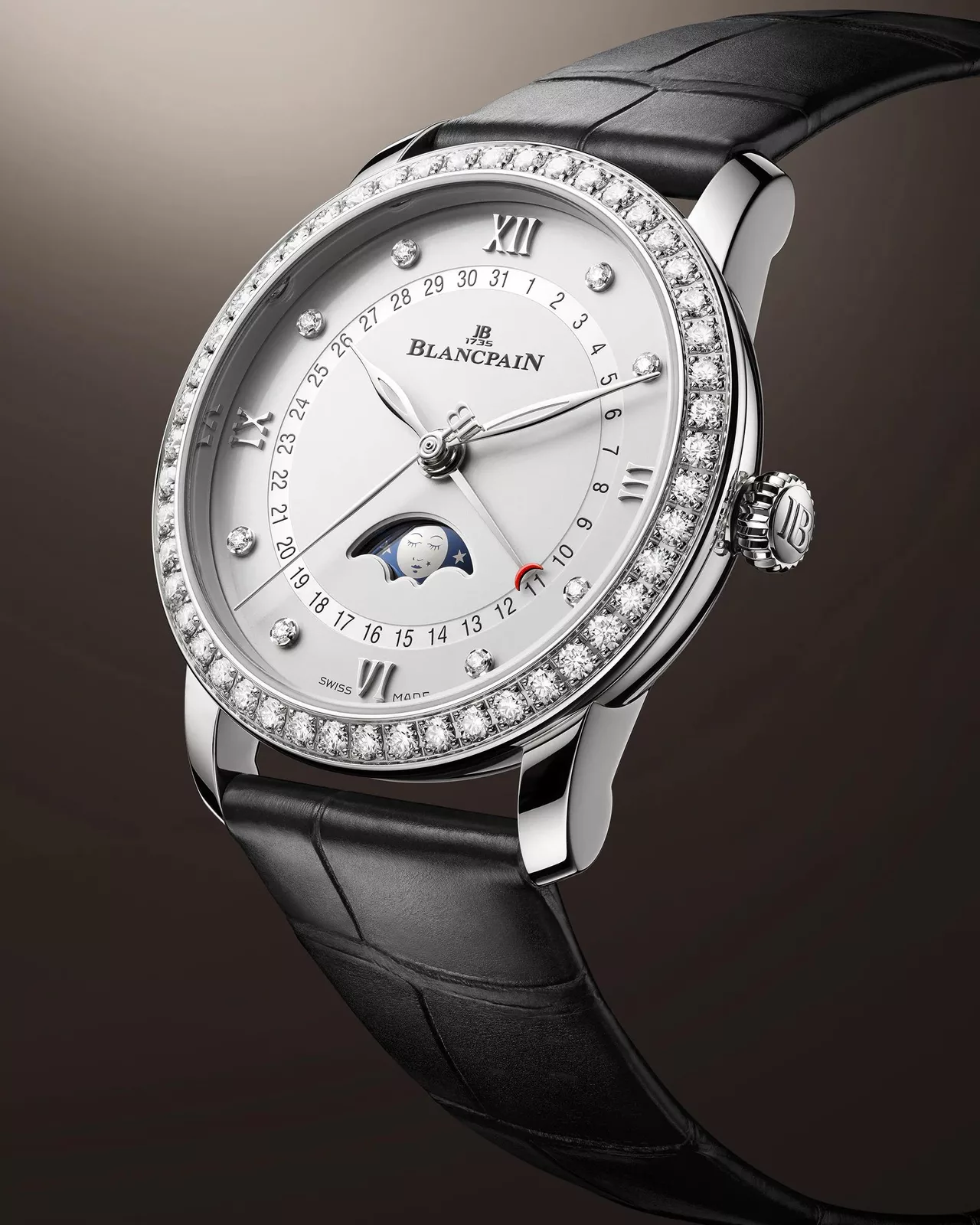 Qadın qol saatı Blancpain Villeret, polad, 33,2 mm — 6126462855B - Image 3