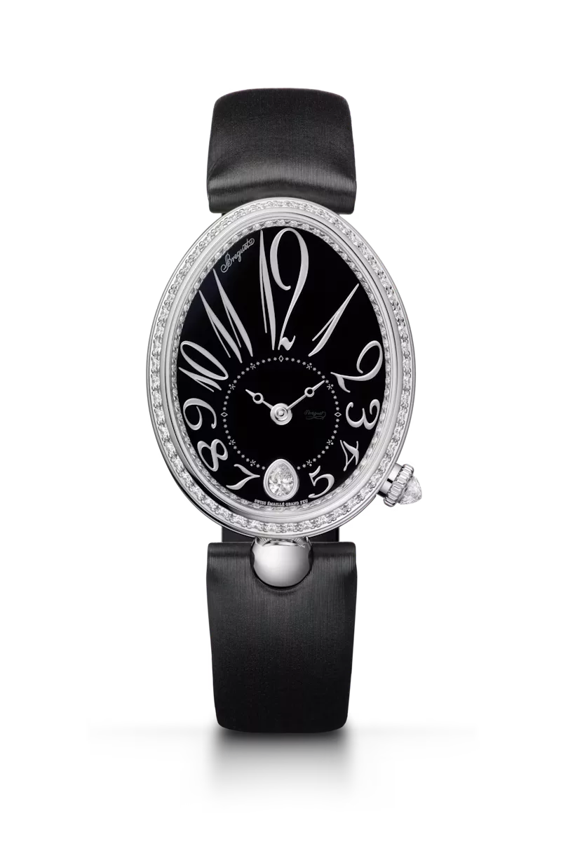 Qadın qol saatı Breguet Reine de Naples, ağ qızıl, 28,5 mm — 8918BB2N764D00D