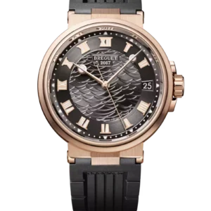 Kişi qol saatı Breguet Marine, çəhrayı qızıl, 40 mm — 5517BRG35ZU