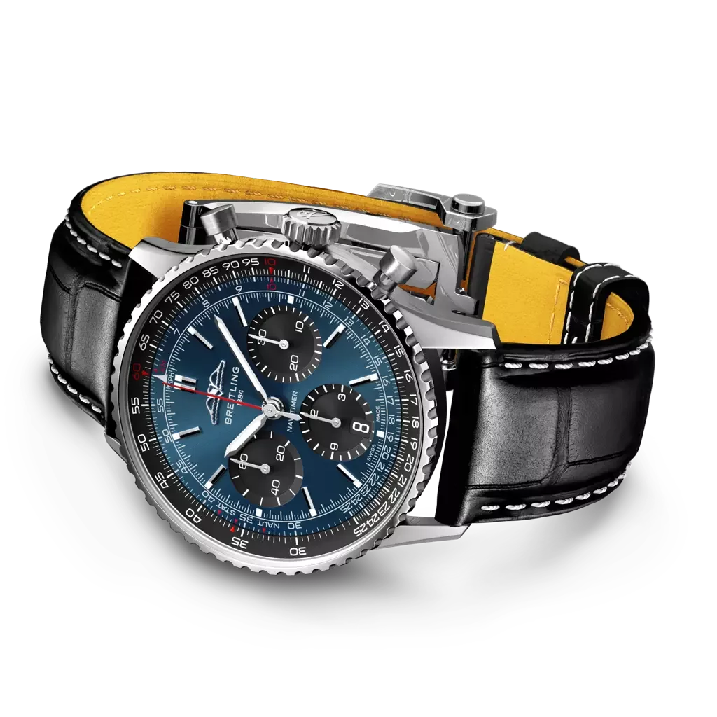 Kişi qol saatı Breitling Navitimer, paslanmayan polad, 41 mm — AB0139241C1P1 - Image 3