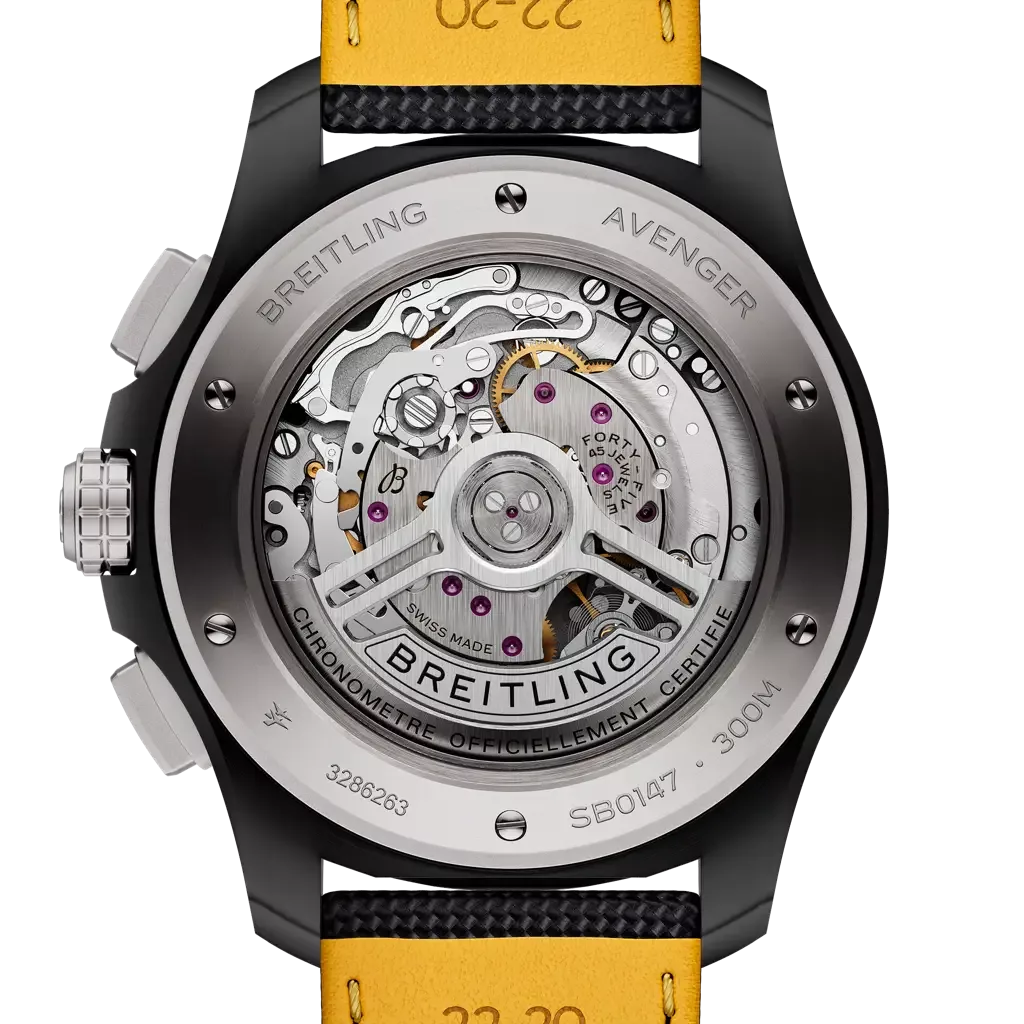 Kişi qol saatı Breitling Avenger, keramika, 44 mm — SB0147101B1X1 - Image 4