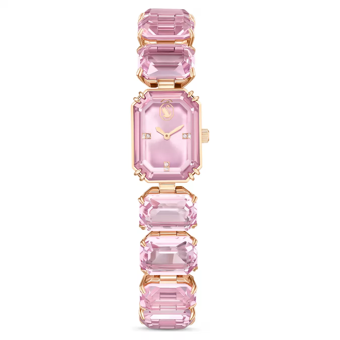 Qadın qol saatı Swarovski, paslanmayan polad, 23 x 17 mm — 5729843