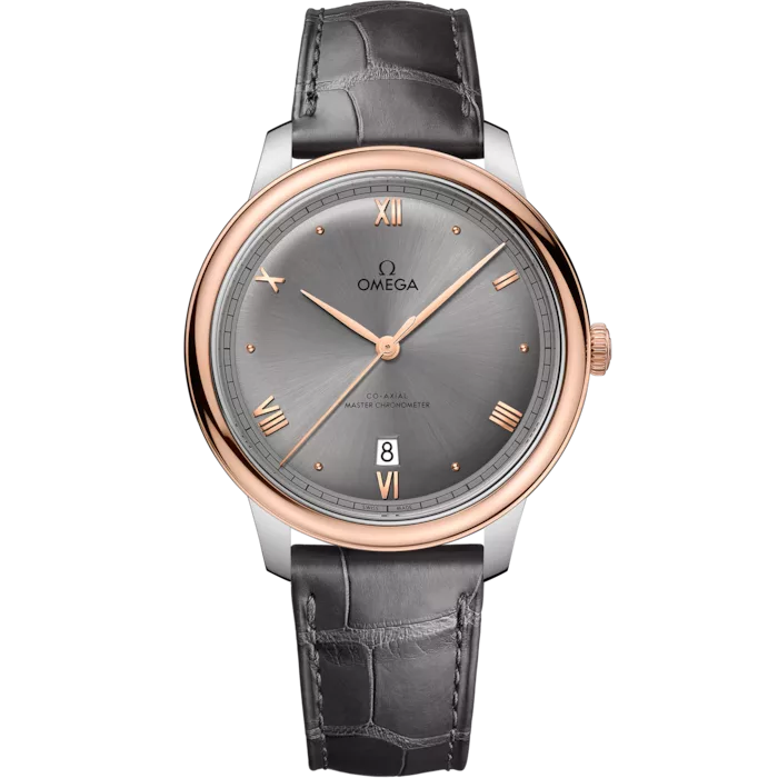 Kişi qol saatı Omega De Ville, polad ‑ sedna™ qızılı, 40 mm — 43423402006001