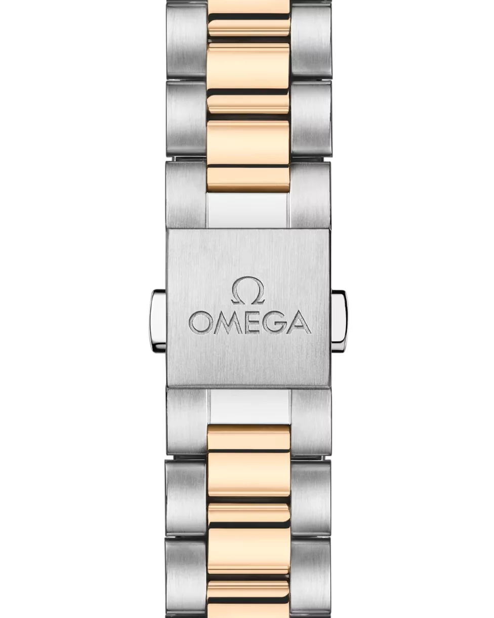 Qadın qol saatı Omega SeaMaster, polad ‑ moonshine™ qızılı, 30 mm — 22020302002001 - Image 7