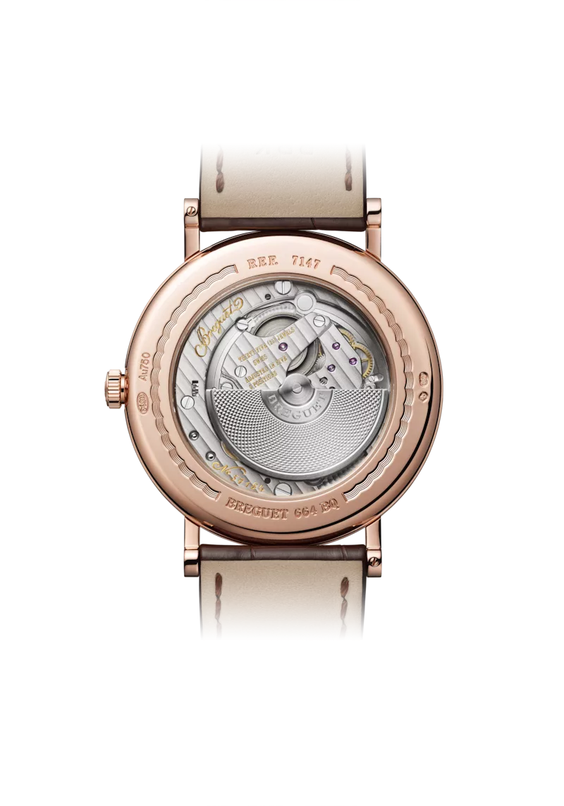 Kişi qol saatı Breguet Classique, çəhrayı qızıl, 40 mm — 7147BR129WU - Image 2