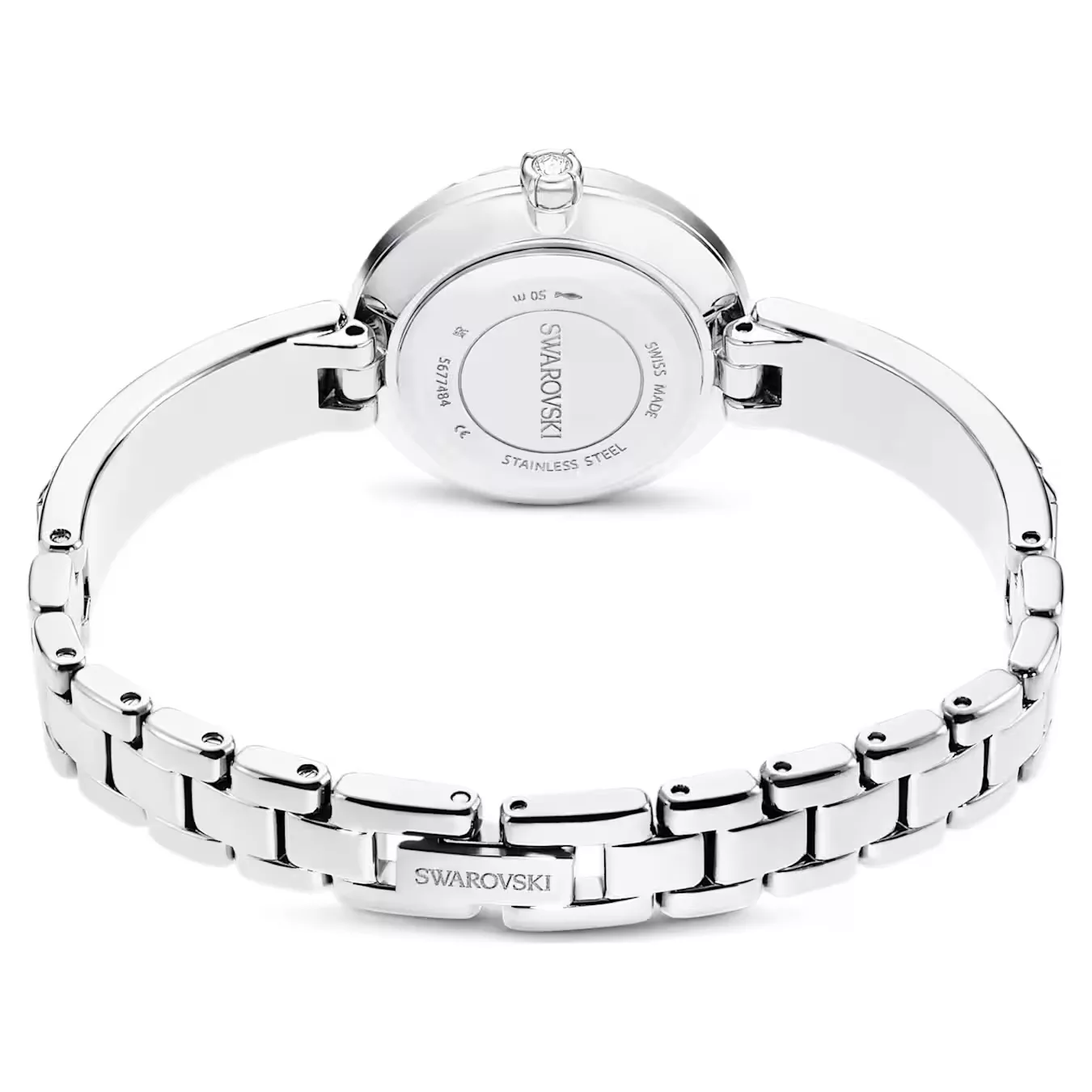 Qadın qol saatı Swarovski, paslanmayan polad, 25 mm — 5677487 - Image 3