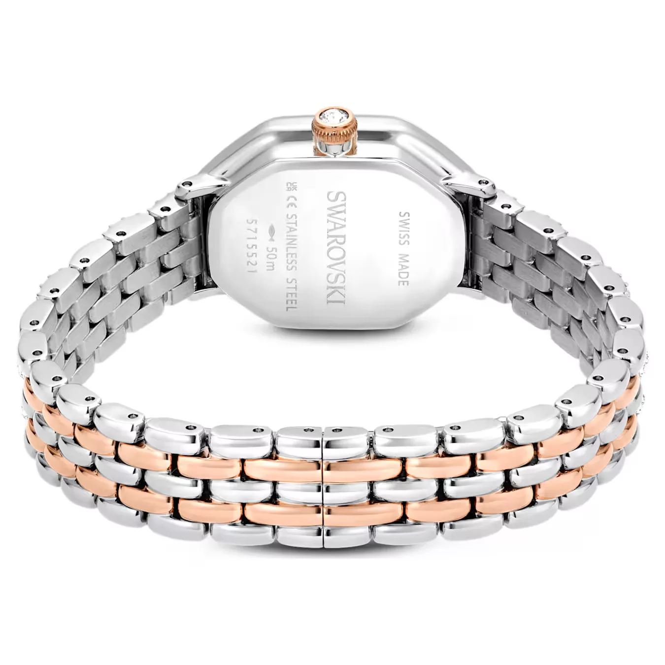 Qadın qol saatı Swarovski, paslanmayan polad, 32 x 23 mm — 5715521 - Image 3