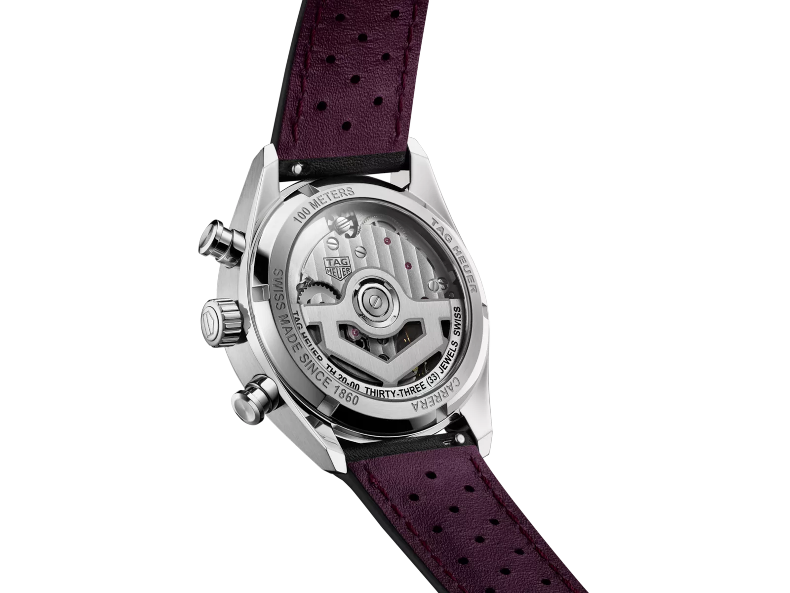 Kişi qol saatı TAG Heuer Carrera, donuq/cilalanmış polad, 39 mm — CBS2219FC6607 - Image 3