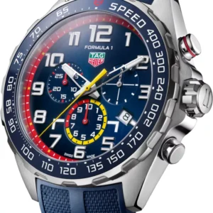 Kişi qol saatı TAG Heuer Formula 1, donuq/cilalanmış polad, 43 mm — CAZ101ALFT8052