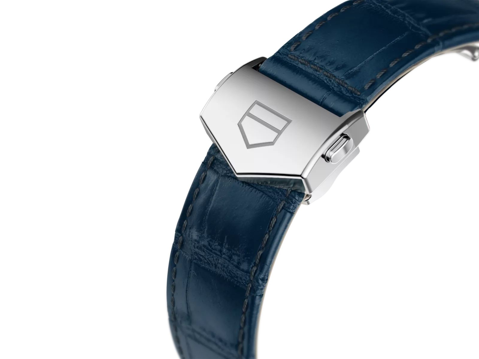 Kişi qol saatı TAG Heuer Monaco, donuq/cilalanmış polad, 39 mm — CBL2111FC6453 - Image 6