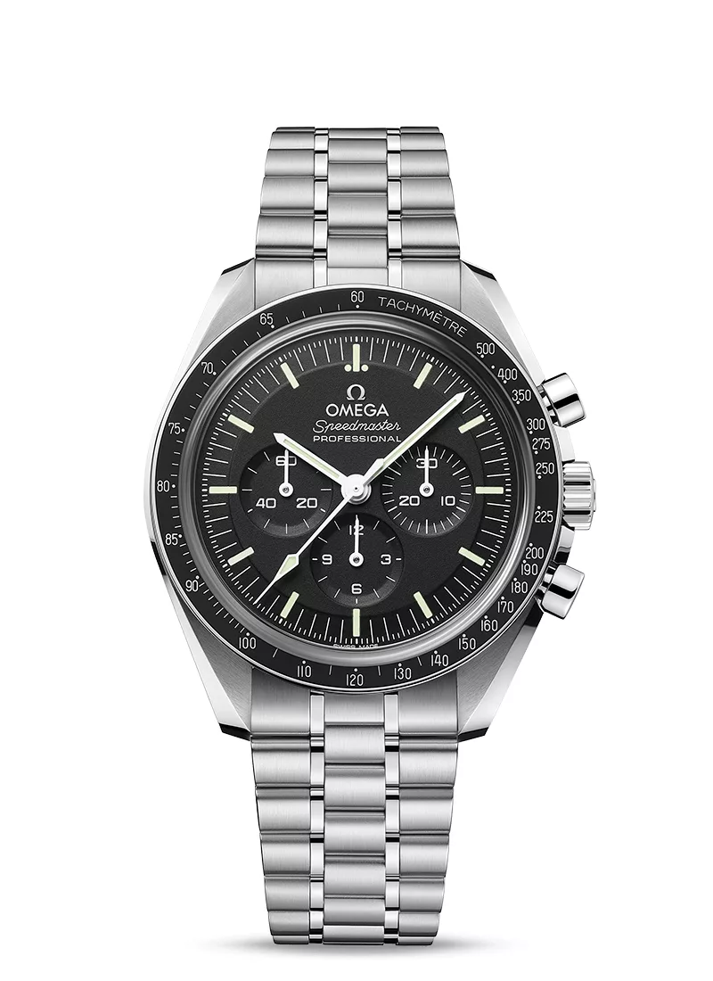 Kişi qol saatı Omega SpeedMaster, polad, 42 mm — 31030425001002