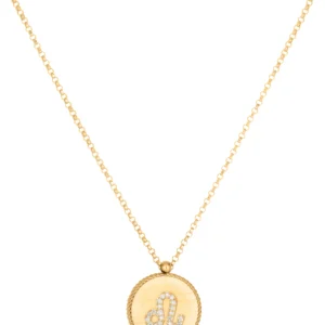 Boyunbağı Roberto Coin Venetian Princess, sarı qızıl, brilyant — ADR777CL333405Y