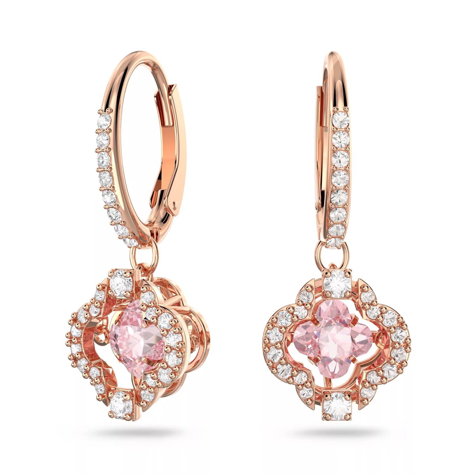 Sırğalar Swarovski, zirkon, kristallar — 5516477