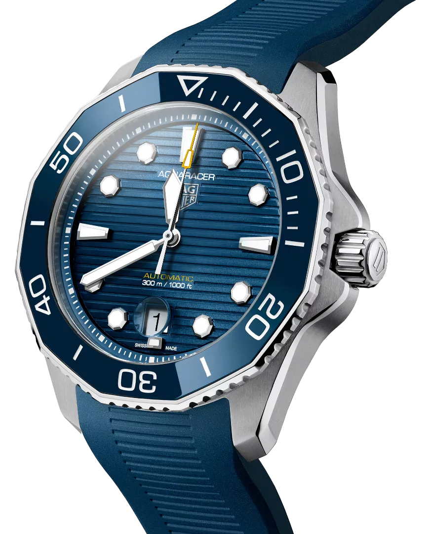 Kişi qol saatı TAG Heuer Aquaracer, donuq/cilalanmış polad, 43 mm — WBP201BFT6198