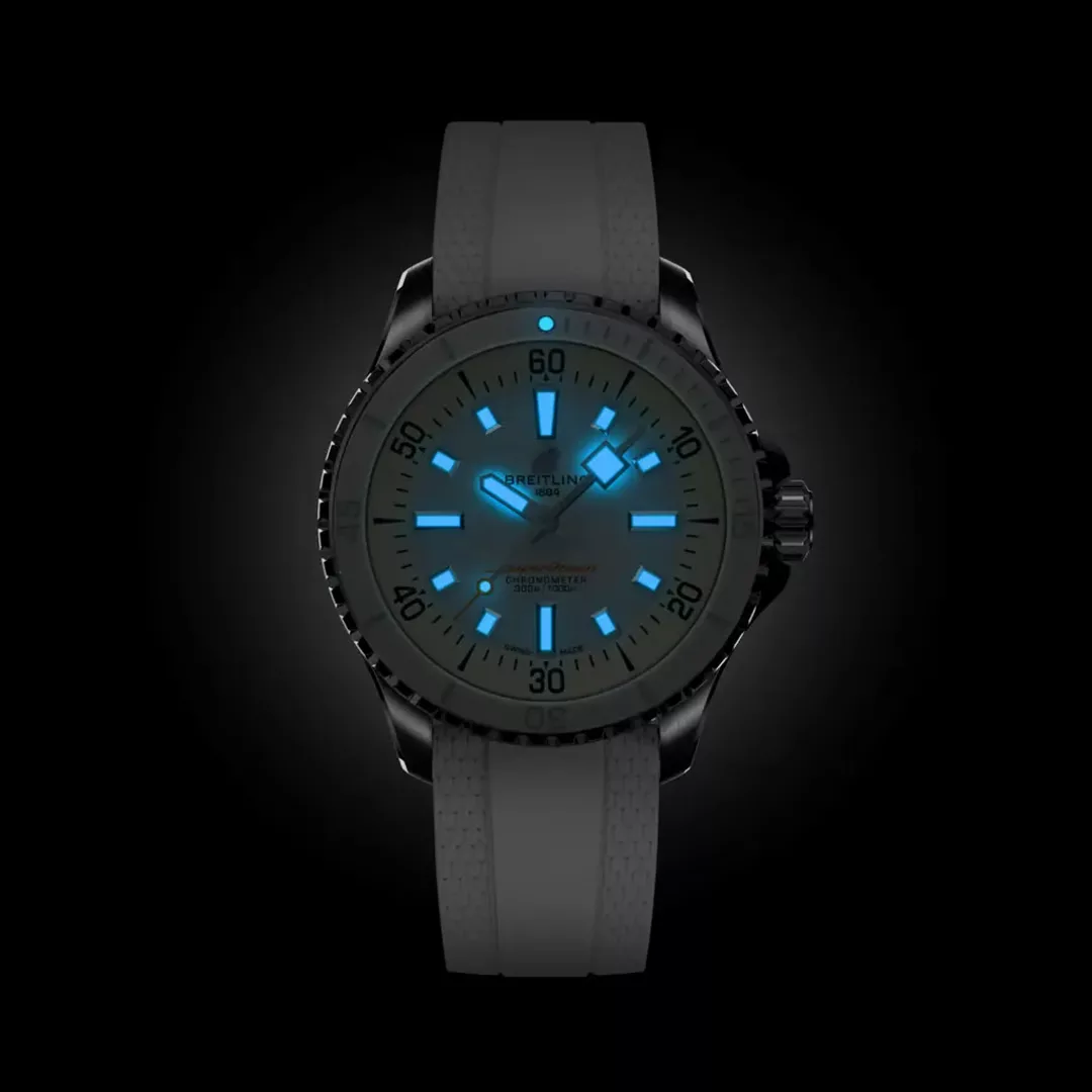 Qadın qol saatı Breitling Superocean, paslanmayan polad, 36 mm — A17377211A1A1 - Image 6