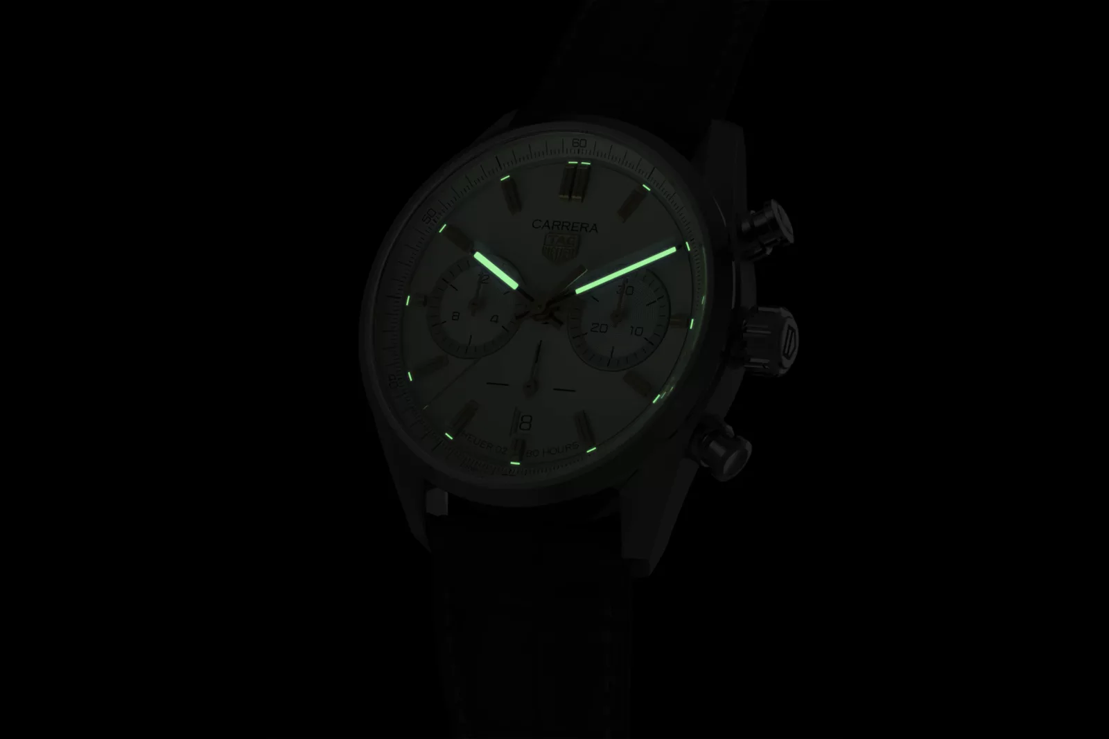 Kişi qol saatı TAG Heuer Carrera, donuq/cilalanmış polad, 42 mm — CBN2013FC6483 - Image 4
