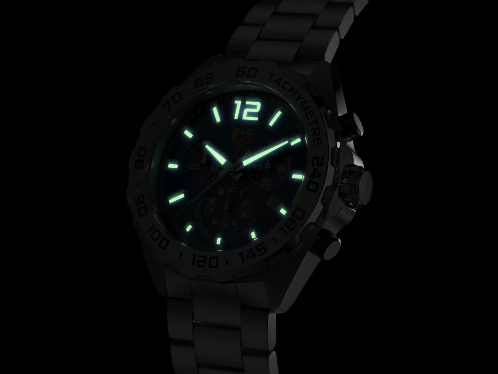 Kişi qol saatı TAG Heuer Formula 1, donuq polad, 43 mm — CAZ101KBA0842 - Image 4