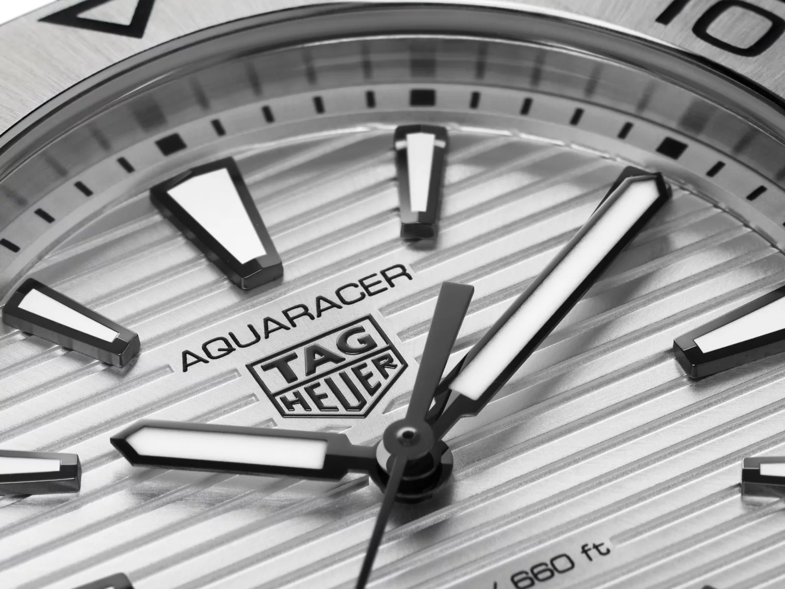Kişi qol saatı TAG Heuer Aquaracer, donuq/cilalanmış polad, 40 mm — WBP1111BA0627 - Image 2