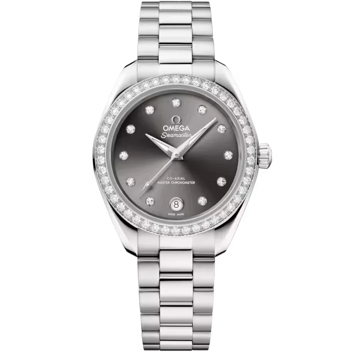Qadın qol saatı Omega SeaMaster, polad, 30 mm — 22015302056001