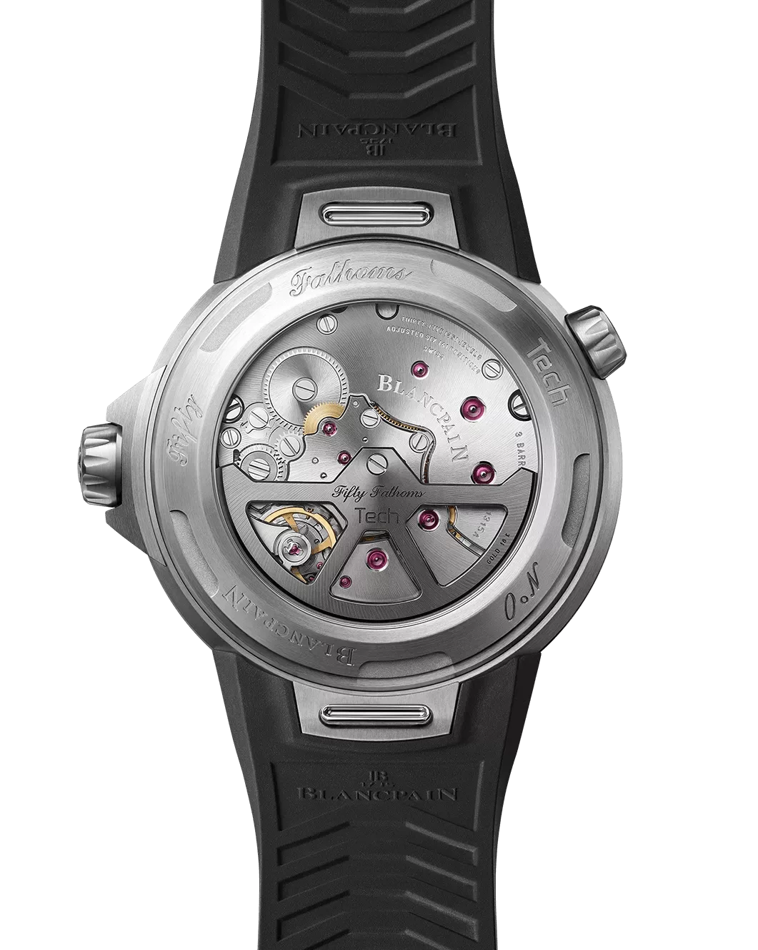Kişi qol saatı Blancpain The fifty fathoms, titan, 45 mm — 502912B3094A - Image 2