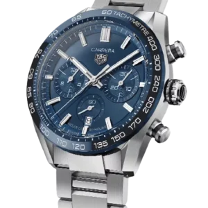 Kişi qol saatı TAG Heuer Carrera, donuq/cilalanmış polad və keramika, 44 mm — CBN2A1ABA0643