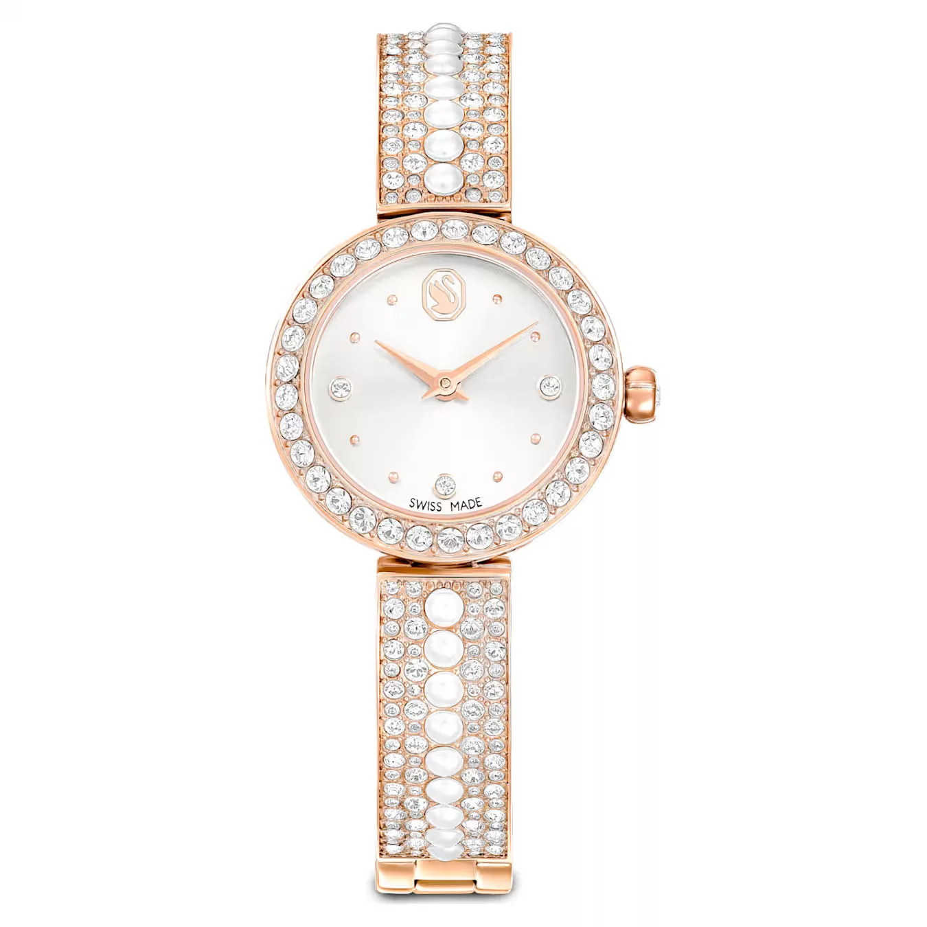 Qadın qol saatı Swarovski, paslanmayan polad, 26 mm — 5705406