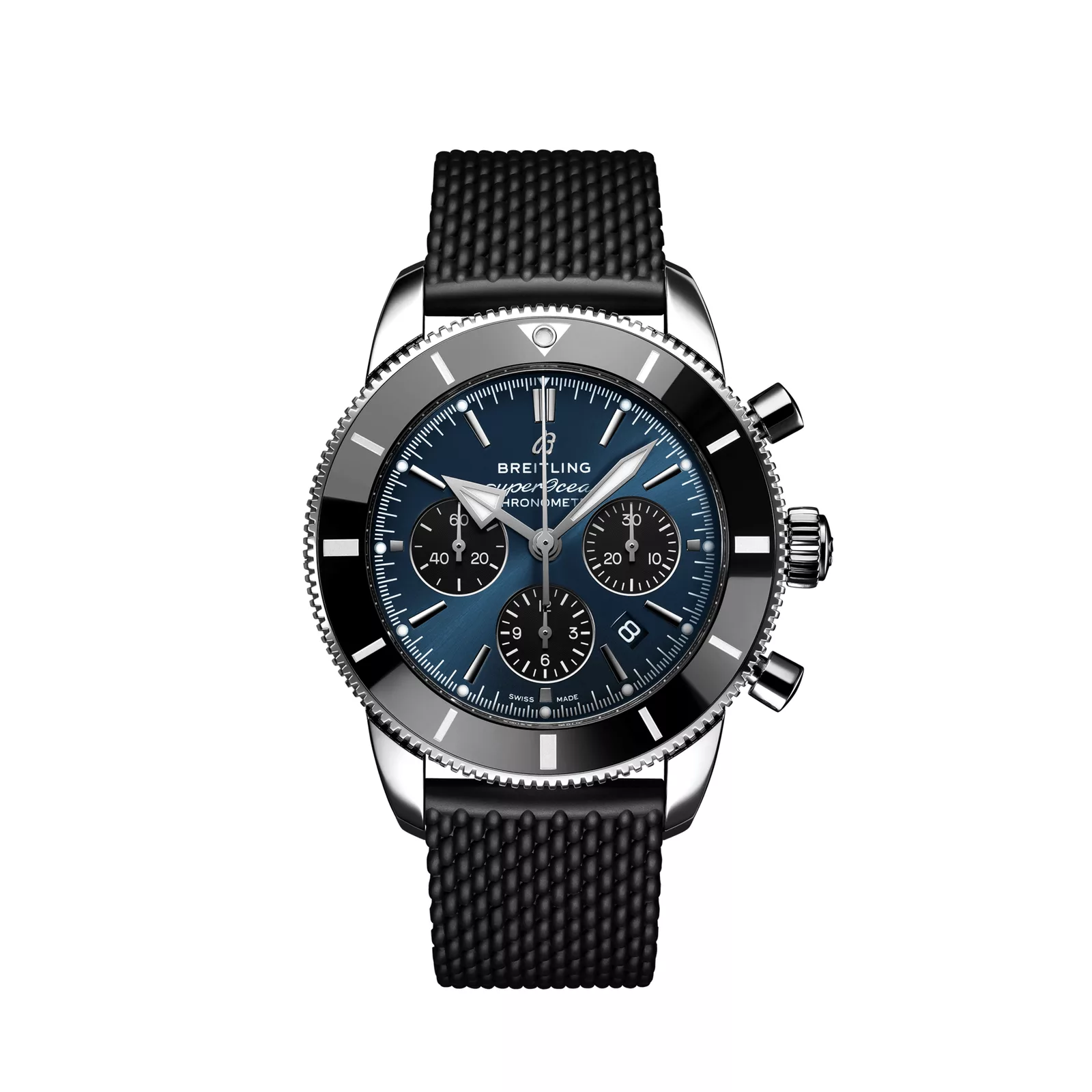Kişi qol saatı Breitling Superocean Heritage, paslanmayan polad, 44 mm — AB0162121C1S1