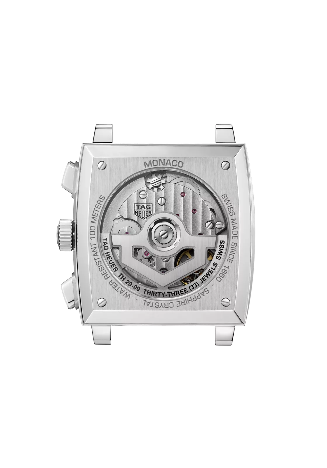 Kişi qol saatı TAG Heuer Monaco, donuq/cilalanmış polad, 39 mm — CBL2111FC6453 - Image 3