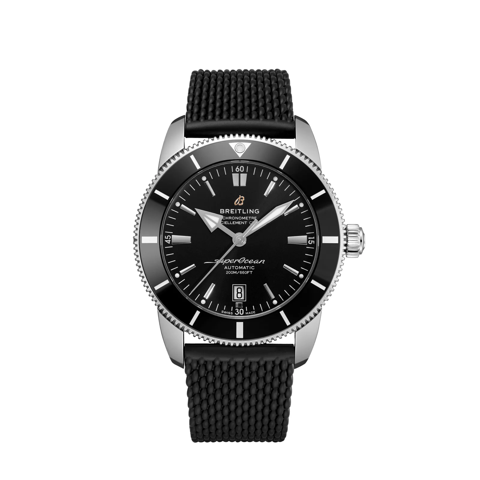 Kişi qol saatı Breitling Superocean, paslanmayan polad, 46 mm — AB2020121B1S1
