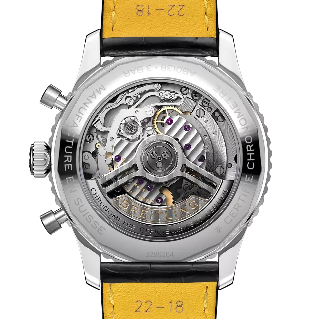 Kişi qol saatı Breitling Navitimer, paslanmayan polad, 43 mm — AB0138241C1P1 - Image 4