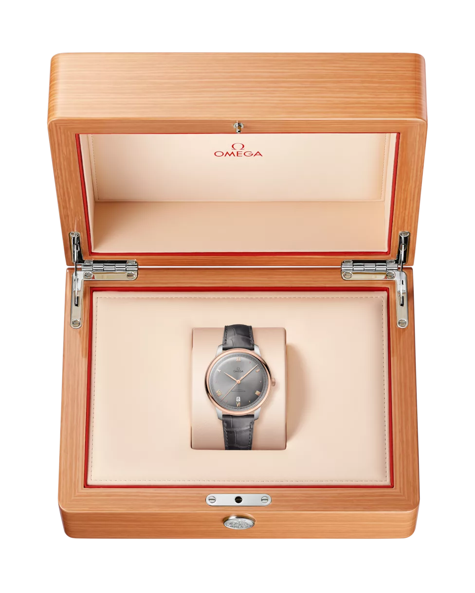 Kişi qol saatı Omega De Ville, polad ‑ sedna™ qızılı, 40 mm — 43423402006001 - Image 3