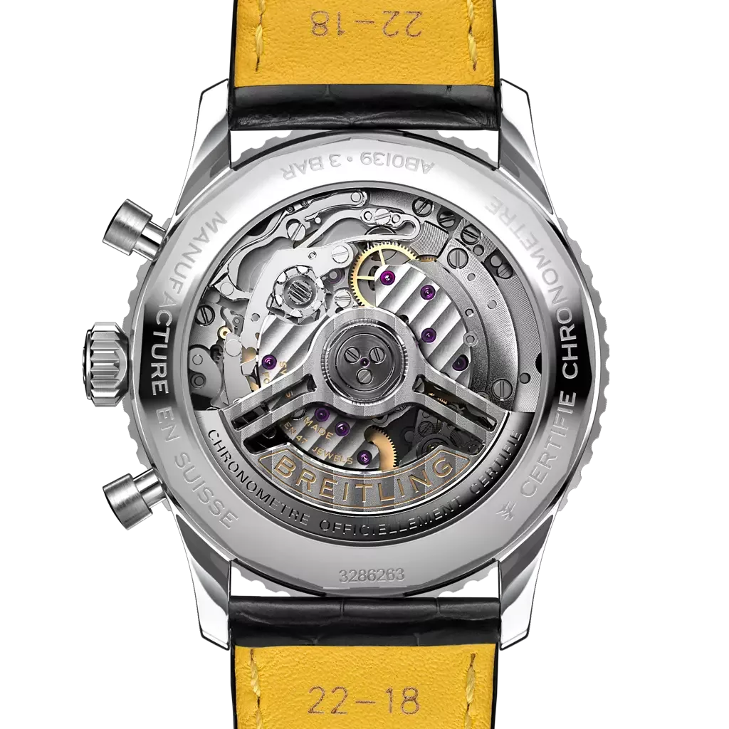 Kişi qol saatı Breitling Navitimer, paslanmayan polad, 41 mm — AB0139241C1P1 - Image 4