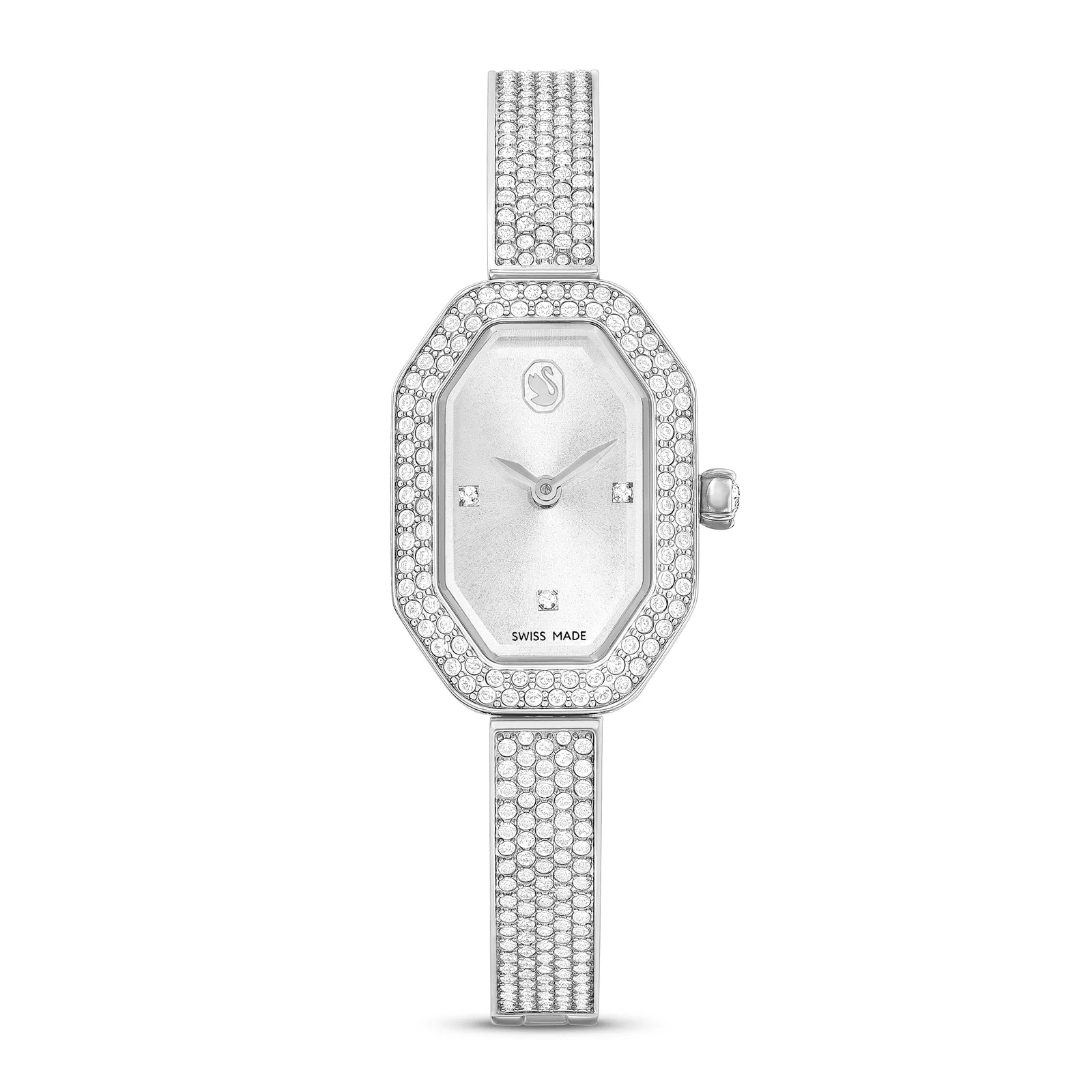 Qadın qol saatı Swarovski, paslanmayan polad, 20 x 30,5 mm — 5672977