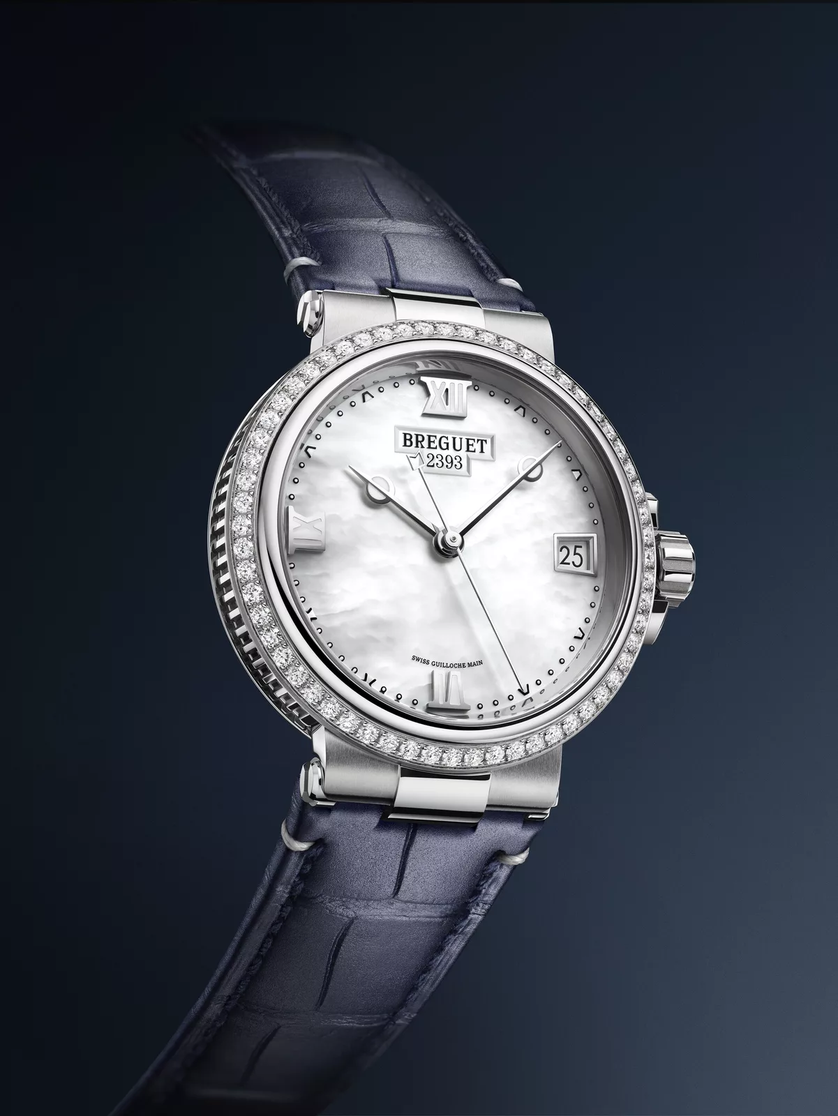 Qadın qol saatı Breguet Marine, polad, 33,8 mm — 9518ST5W984D000 - Image 2