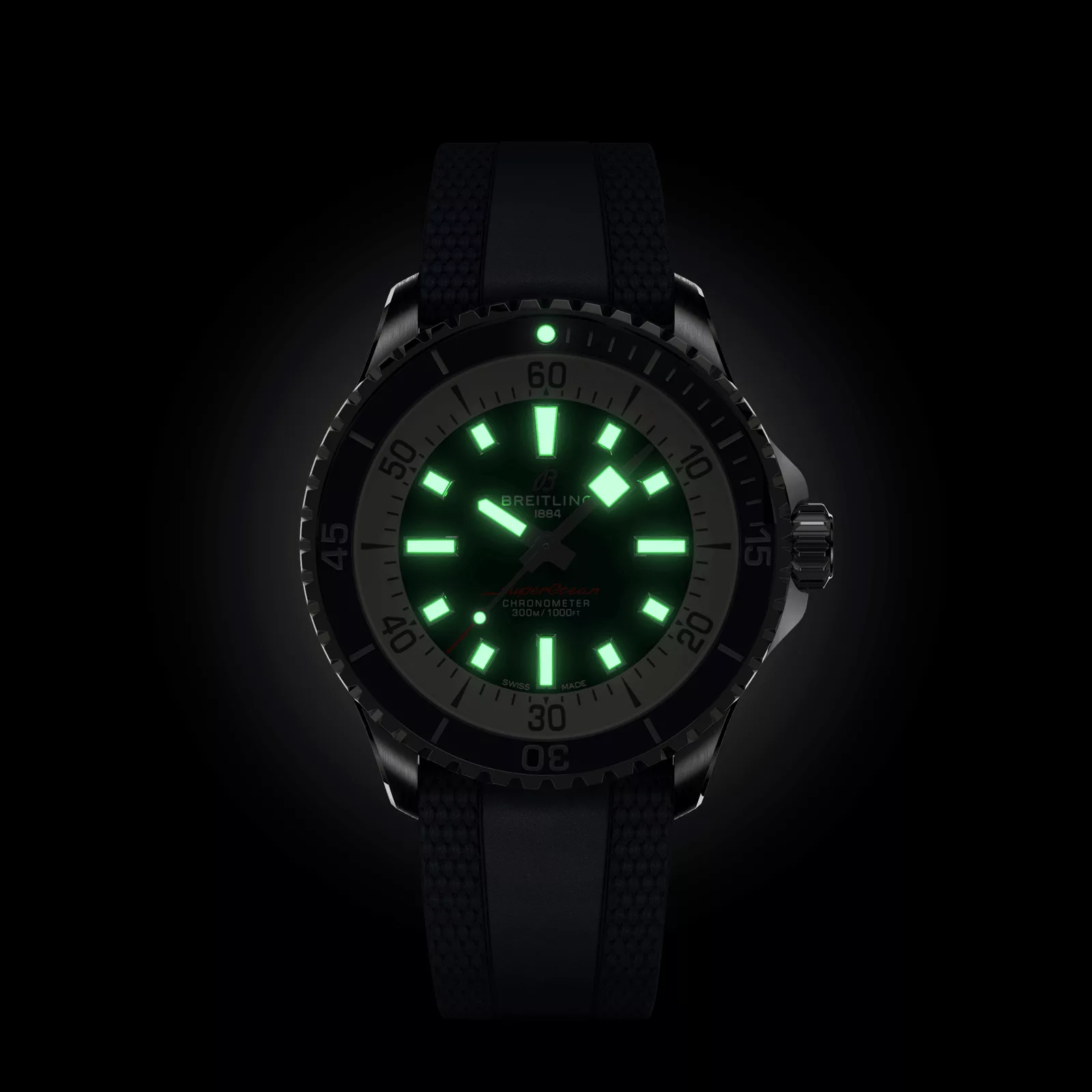 Qadın qol saatı Breitling Superocean, paslanmayan polad, 42 mm — A17375E71C1S1 - Image 6