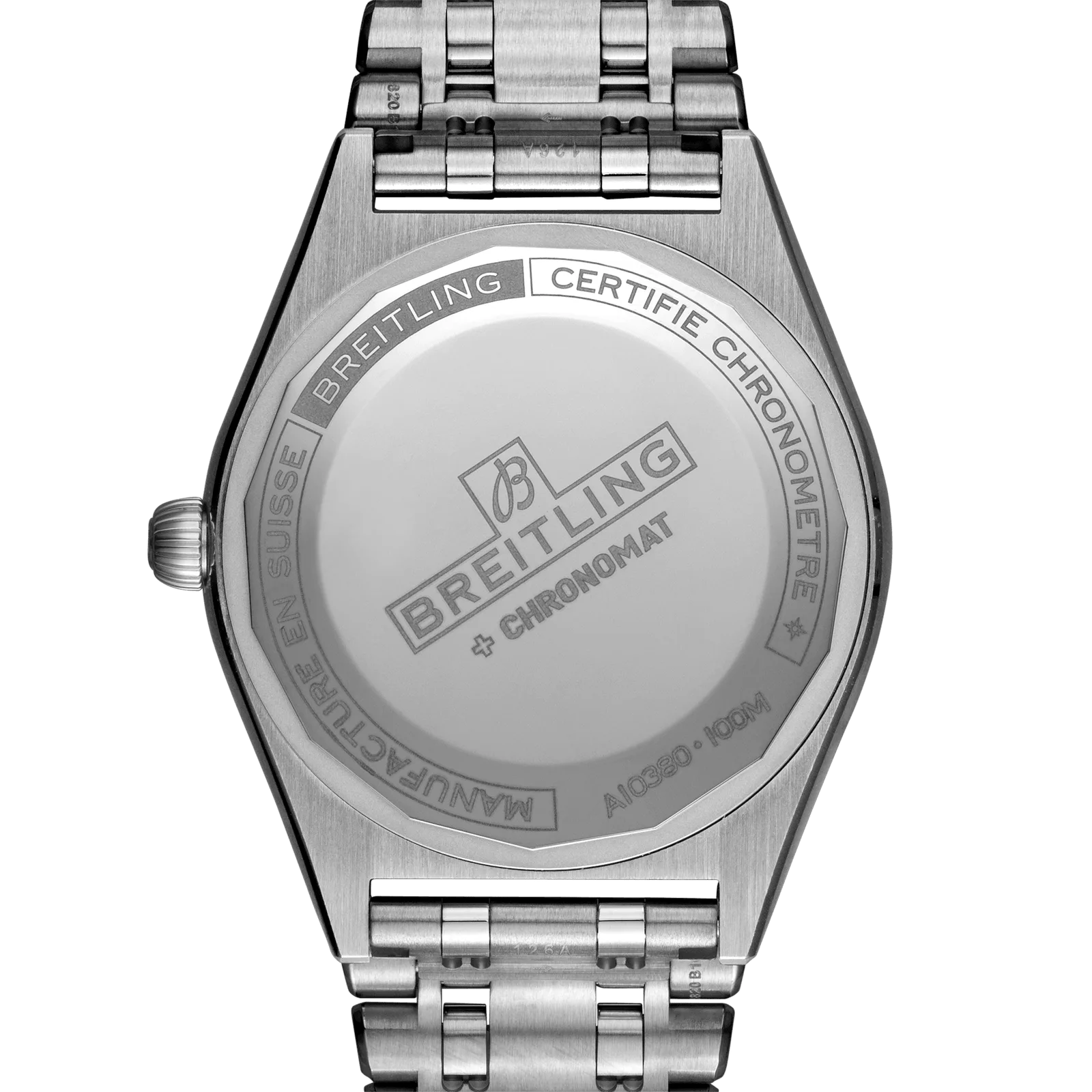 Qadın qol saatı Breitling Chronomat, paslanmayan polad, 36 mm — A10380101C1A1 - Image 4