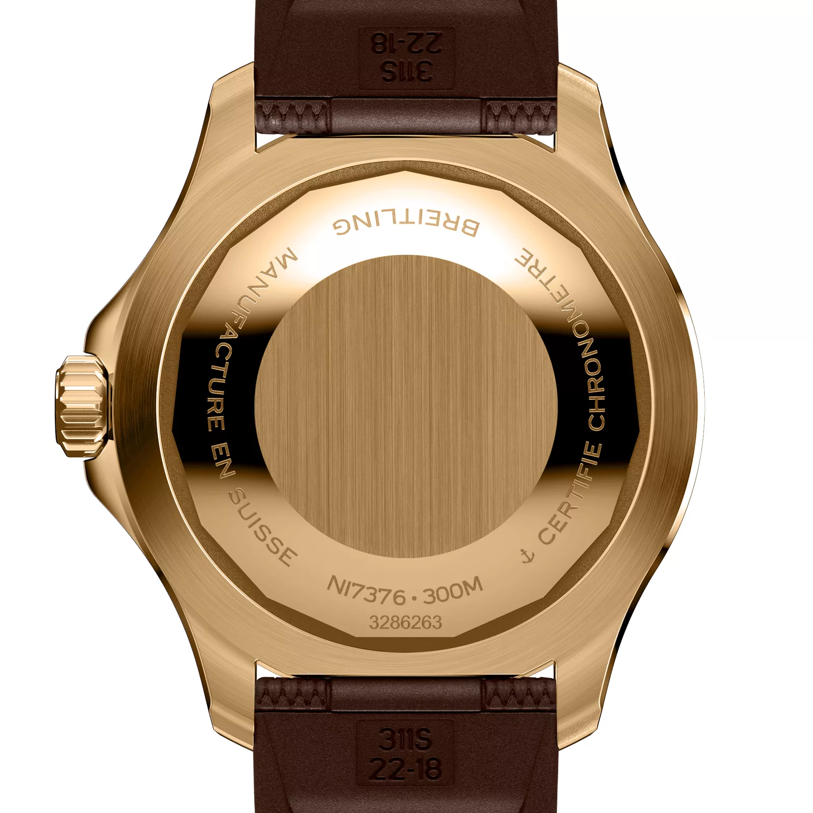 Kişi qol saatı Breitling Superocean, tunc rəngli, 44 mm — N17376201Q1S1 - Image 4